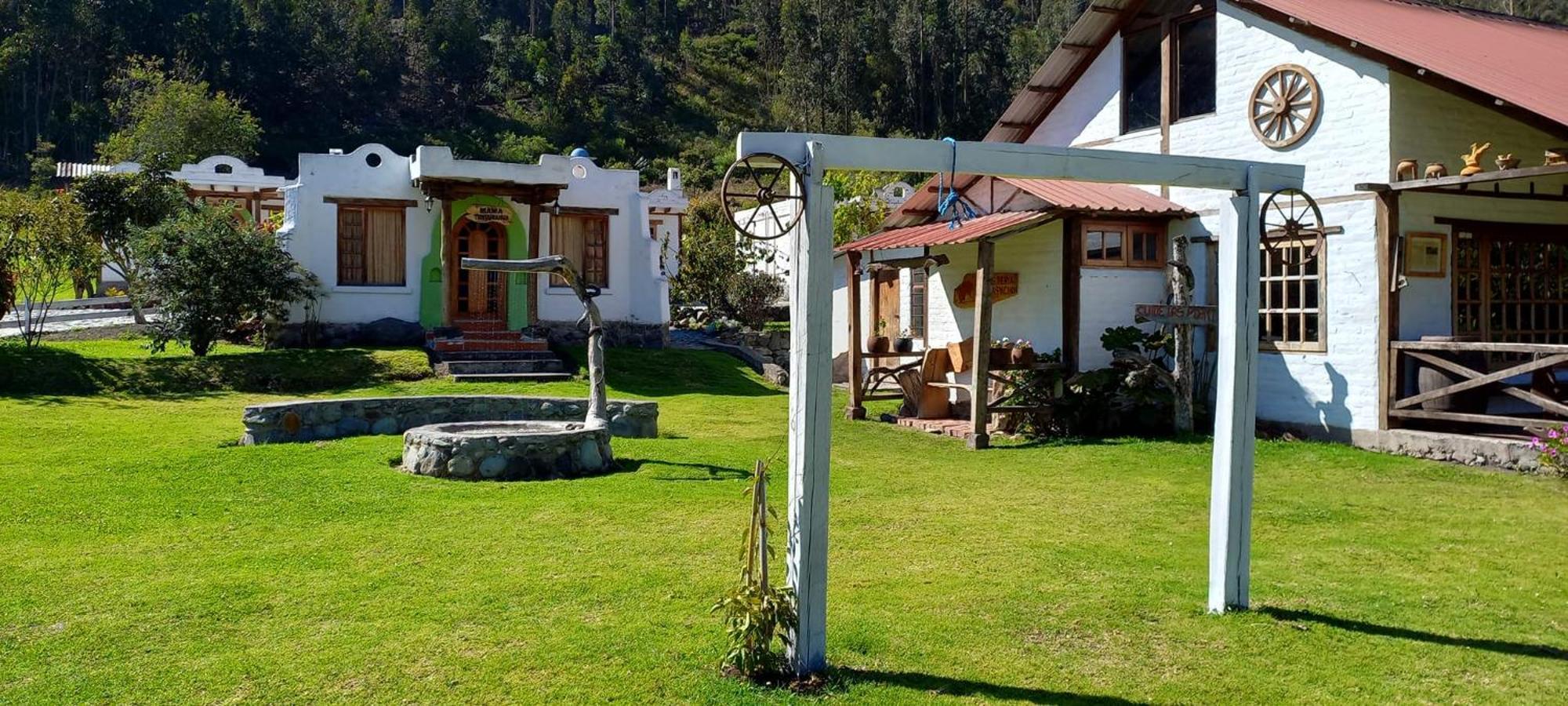 Отель Hosteria Taita Pacho Venados Park Penipe Экстерьер фото